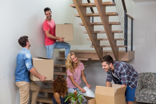 Man and van moving service with loading assistance