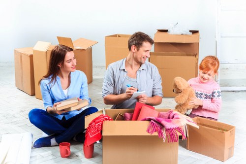 A tidy furniture pick-up service for Colliers Wood customers